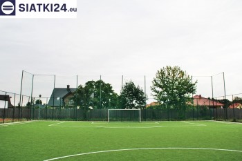 Siatki Pszów - Bezpieczeństwo i wygoda - ogrodzenie boiska dla terenów Miasta Pszów